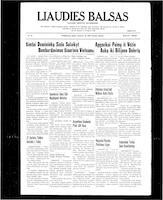 Liaudies Balsas = Peoples voice, October 29, 1965