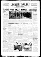 Liaudies Balsas = Peoples voice, June 20, 1939