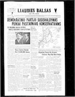 Liaudies Balsas = Peoples voice, June 8, 1945
