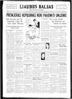 Liaudies Balsas = Peoples voice, April 22, 1937