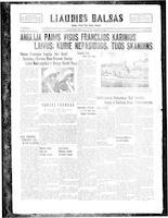 Liaudies Balsas = Peoples voice, July 5, 1940