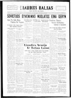 Liaudies Balsas = Peoples voice, April 1, 1937