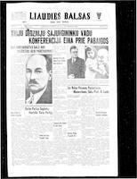 Liaudies Balsas = Peoples voice, August 3, 1945