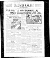 Liaudies Balsas = Peoples voice, April 11, 1941