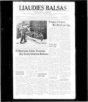 Liaudies Balsas = Peoples voice, October 19, 1956