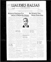 Liaudies Balsas = Peoples voice, November 14, 1969