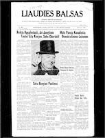 Liaudies Balsas = Peoples voice, January 9, 1953