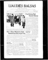 Liaudies Balsas = Peoples voice, January 15, 1960