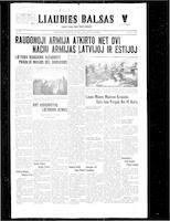 Liaudies Balsas = Peoples voice, August 4, 1944