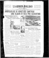 Liaudies Balsas = Peoples voice, April 4, 1941