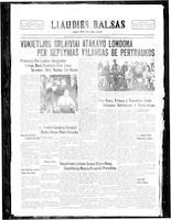 Liaudies Balsas = Peoples voice, August 30, 1940