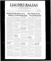 Liaudies Balsas = Peoples voice, May 31, 1968