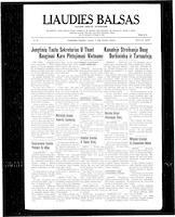 Liaudies Balsas = Peoples voice, August 5, 1966