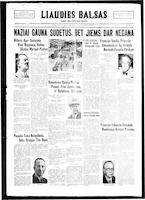 Liaudies Balsas = Peoples voice, September 23, 1938