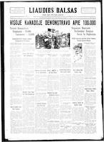 Liaudies Balsas = Peoples voice, May 6, 1937