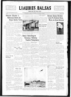 Liaudies Balsas = Peoples voice, September 29, 1939