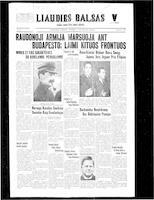 Liaudies Balsas = Peoples voice, November 3, 1944