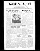 Liaudies Balsas = Peoples voice, August 23, 1957