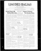 Liaudies Balsas = Peoples voice, April 29, 1966