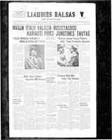 Liaudies Balsas = Peoples voice, August 6, 1943