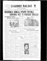 Liaudies Balsas = Peoples voice, February 11, 1944