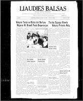 Liaudies Balsas = Peoples voice, August 25, 1961