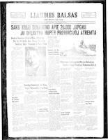Liaudies Balsas = Peoples voice, December 6, 1940