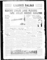 Liaudies Balsas = Peoples voice, November 28, 1939