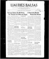 Liaudies Balsas = Peoples voice, November 6, 1964