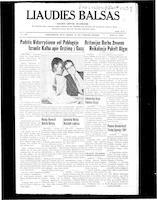 Liaudies Balsas = Peoples voice, March 22, 1957