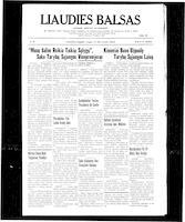 Liaudies Balsas = Peoples voice, August 18, 1967