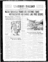 Liaudies Balsas = Peoples voice, June 11, 1940