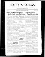Liaudies Balsas = Peoples voice, September 28, 1962