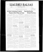 Liaudies Balsas = Peoples voice, September 26, 1969