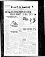 Liaudies Balsas = Peoples voice, July 23, 1943