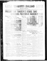 Liaudies Balsas = Peoples voice, November 15, 1940