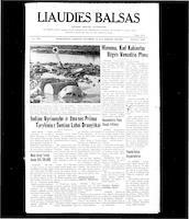 Liaudies Balsas = Peoples voice, November 25, 1955