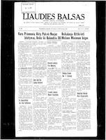 Liaudies Balsas = Peoples voice, November 6, 1970