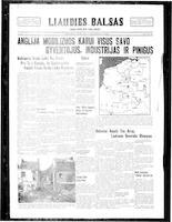Liaudies Balsas = Peoples voice, May 24, 1940