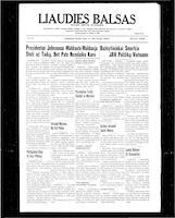 Liaudies Balsas = Peoples voice, June 11, 1965