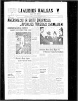 Liaudies Balsas = Peoples voice, August 24, 1945