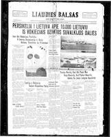 Liaudies Balsas = Peoples voice, February 21, 1941