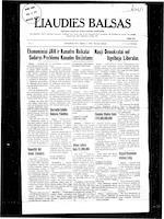 Liaudies Balsas = Peoples voice, March 2, 1973