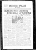 Liaudies Balsas = Peoples voice, September 27, 1946
