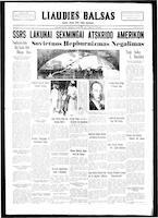 Liaudies Balsas = Peoples voice, June 24, 1937
