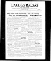 Liaudies Balsas = Peoples voice, March 3, 1967