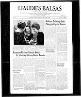 Liaudies Balsas = Peoples voice, August 23, 1963