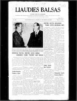 Liaudies Balsas = Peoples voice, October 24, 1952