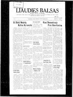 Liaudies Balsas = Peoples voice, February 19, 1971