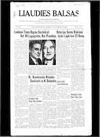 Liaudies Balsas = Peoples voice, October 12, 1951